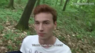 CZECH HUNTER 361 – Ginger Stud Takes A Break From Swimming To Get His Ass Drilled