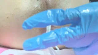 根元まで入れたおもちゃ一気に引き抜いたら声出ちゃった