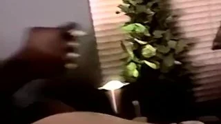 Massive black cock sucked by horny white amateur