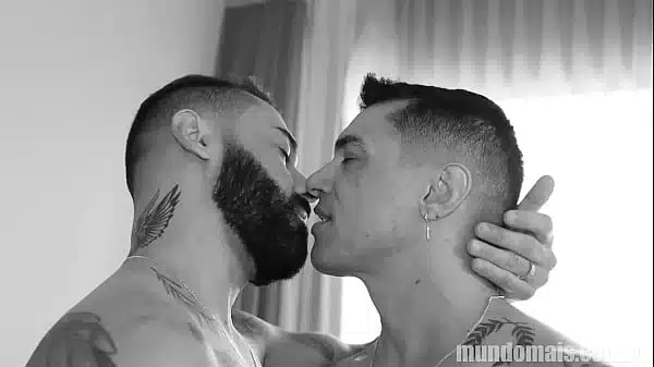 A gay couple debuting in porn!