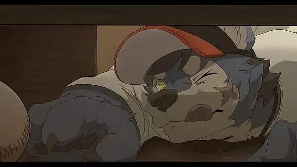 Furry bara bull and wolf