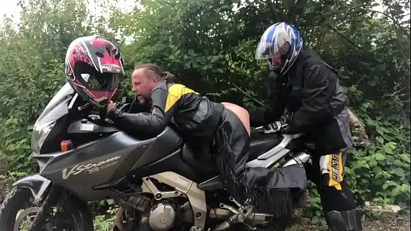 Gay fisting biker