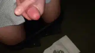 Huge precum orgasm, leaking cum, just got home from work