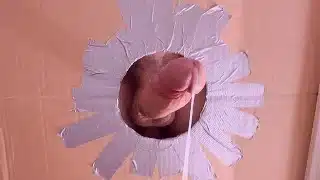 POV. Glory hole. REUPLOAD (SOUND FIXED)