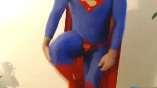 superbulge in superman kit