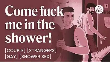Two Strangers Fuck Under Hot Water – Anal Play, Exhibitionist & Dirty Talk – ASMR Porn Erotic Audio Story for Men